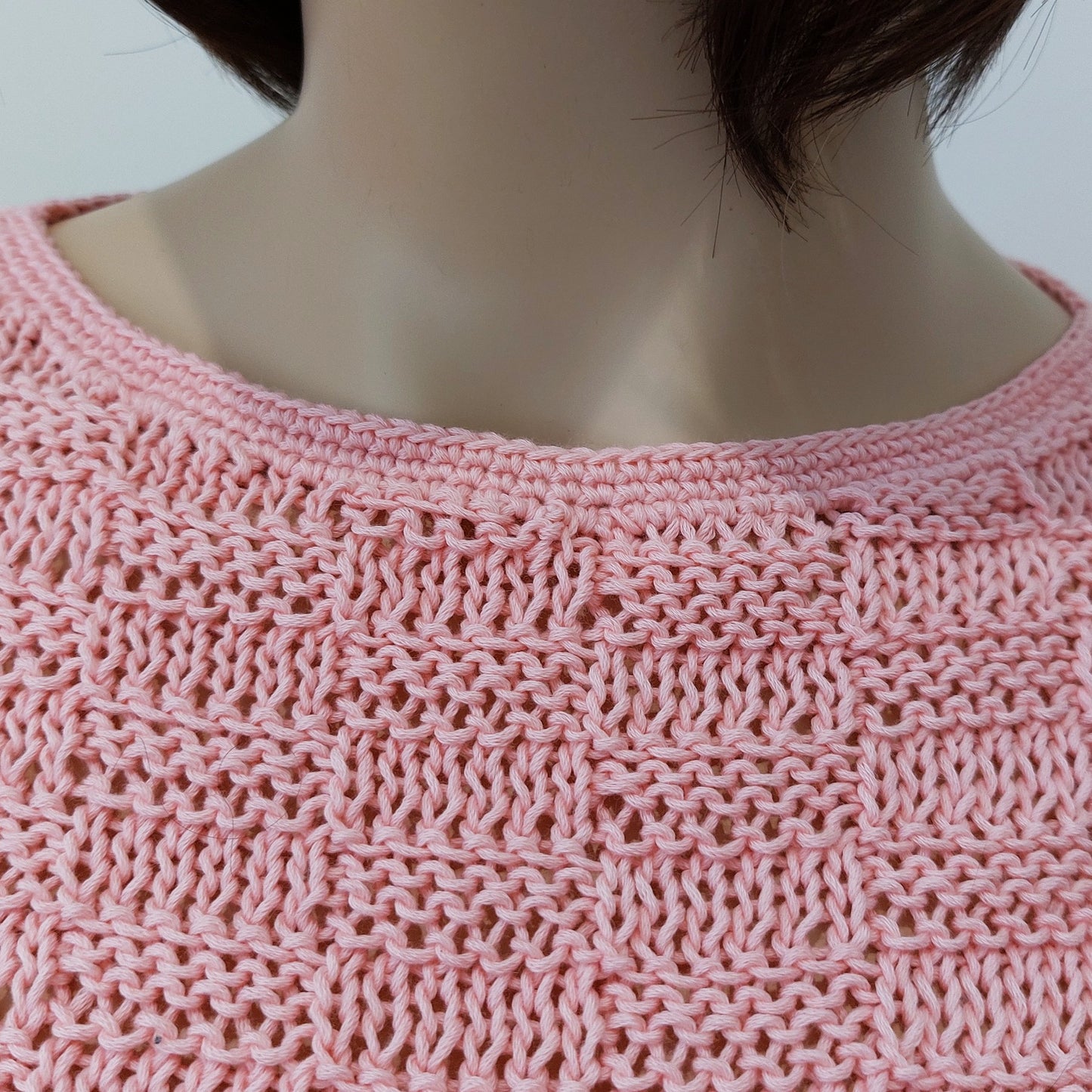 Svetr šachovnicový obdélník