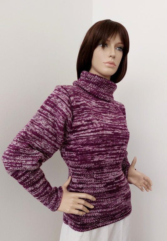 Winterpullover, gestromt