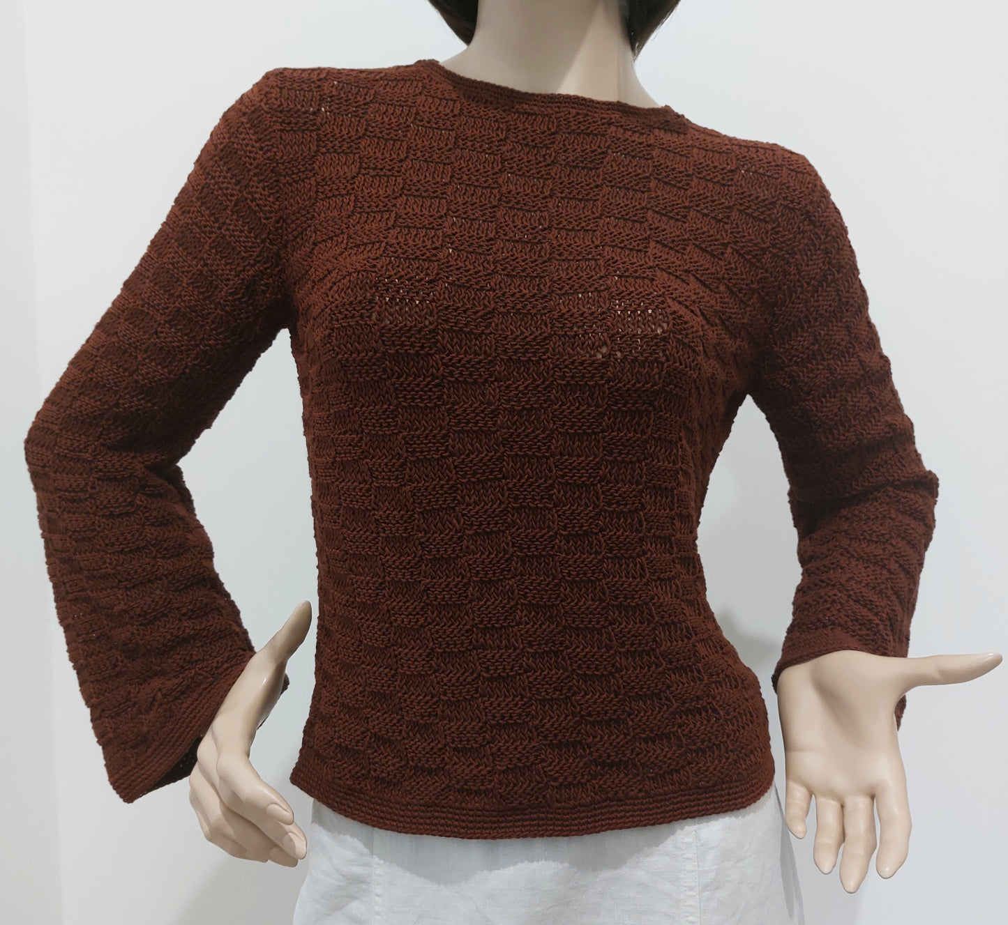 Svetr šachovnicový obdélník