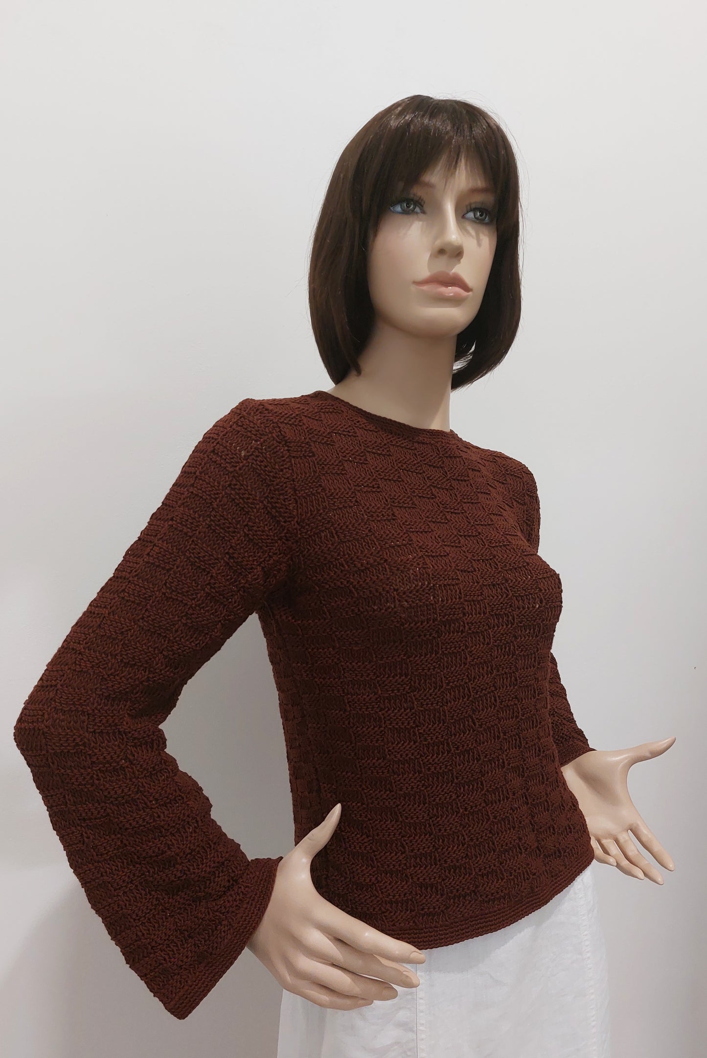 Svetr šachovnicový obdélník