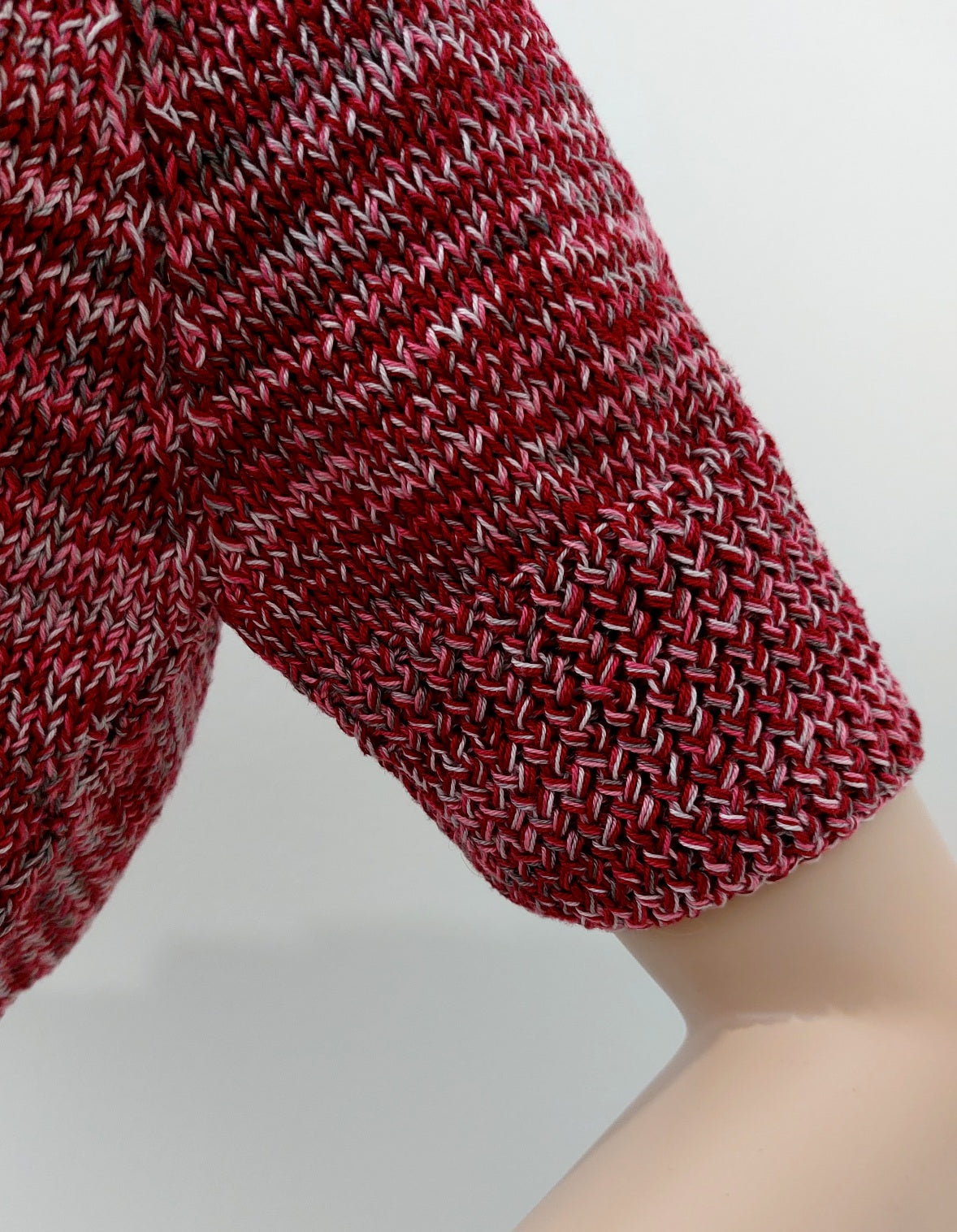 Crop-Top glatt, natur - Baumwolle