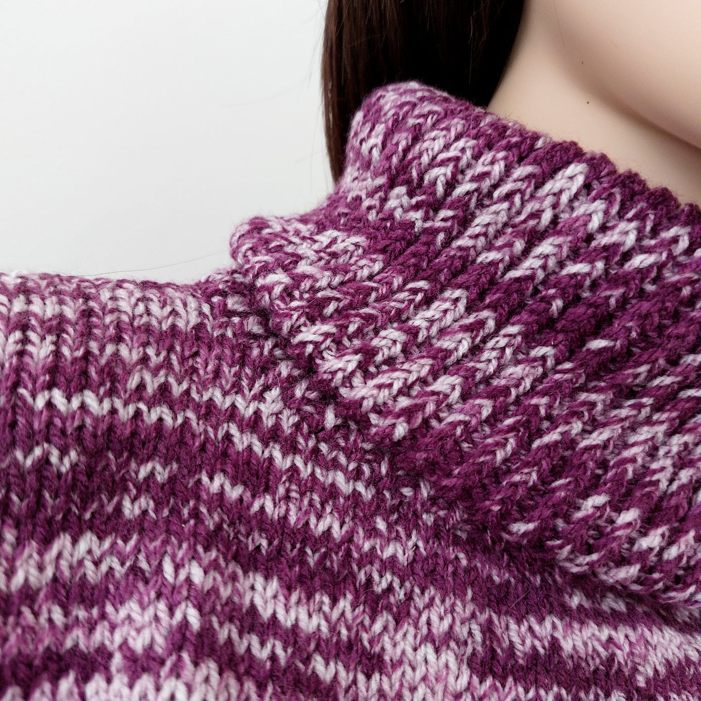 Svetr zimní žíhaný