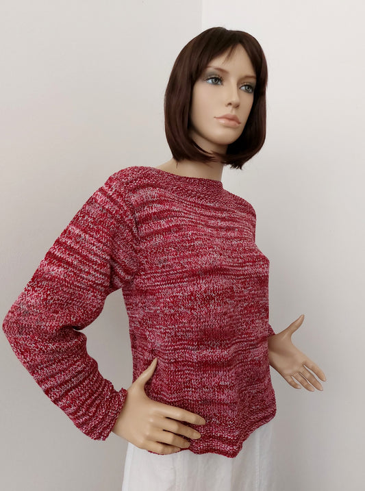 Svetr letní přírodní, melír